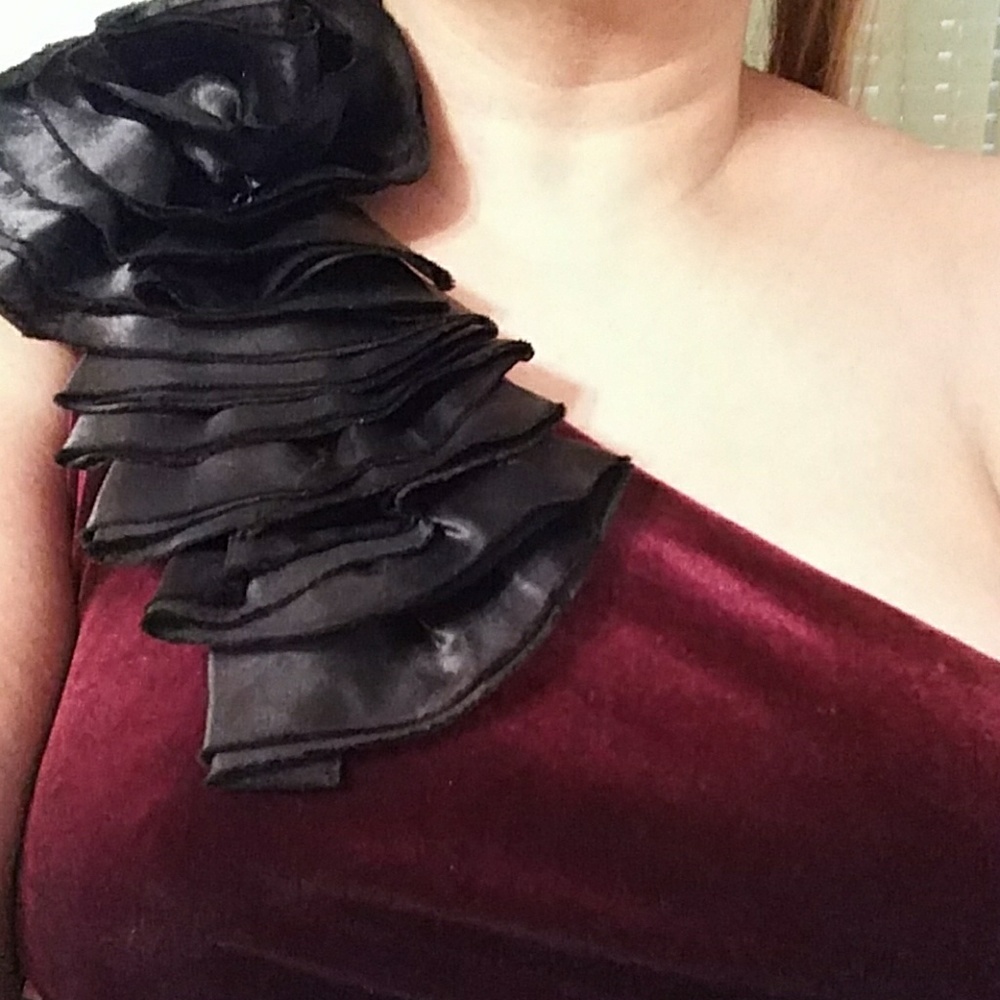 Vintage Blouse One Shoulder